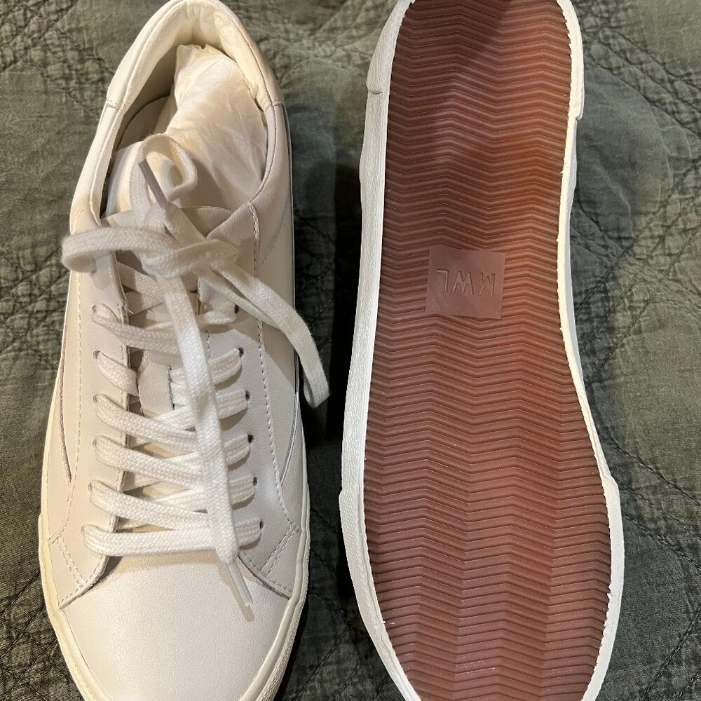 Madewell Sidewalk Low Top Sneaker NIB Size 9.5